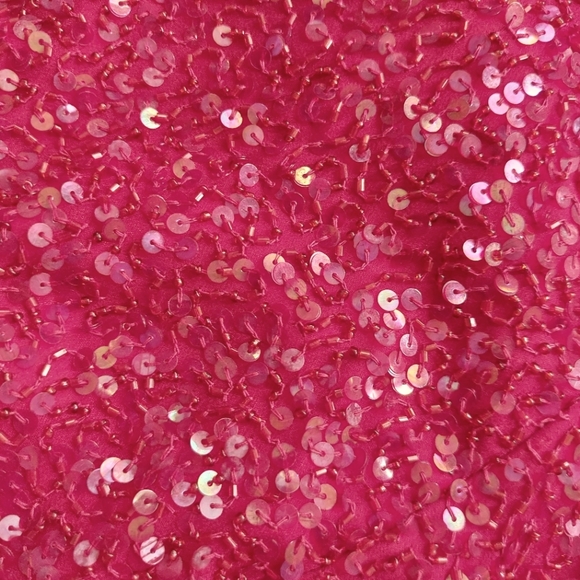 Vintage Sequin Red Dress - Picture 3 of 3